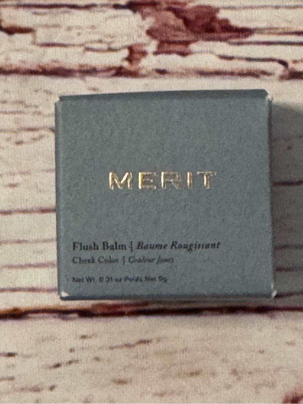 NIB Merit Flush Balm Cream Blush in Rouge